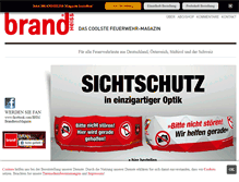 Tablet Screenshot of brandheissmagazin.com